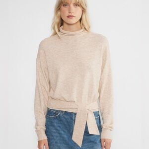 Wilfred Lorin Mock Neck wool Sweater